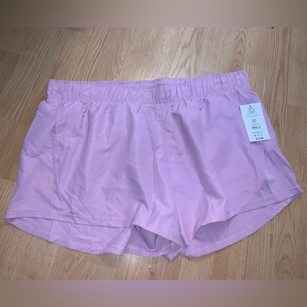 Athletic works short XXXL(22) NWT purple